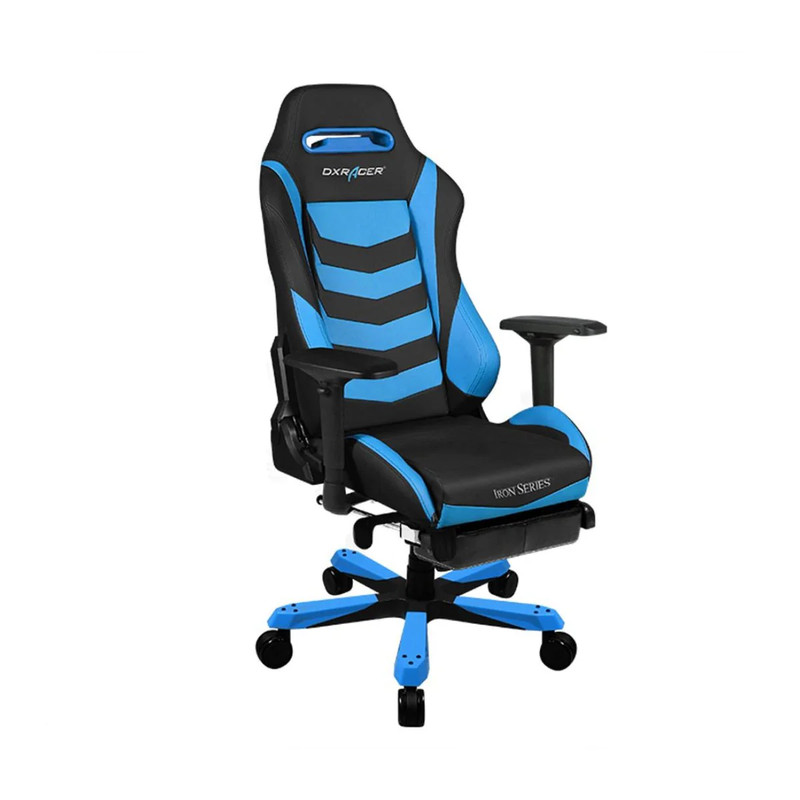 DXRacer Iron Series Gaming Chair - Black/Blue - كرسي